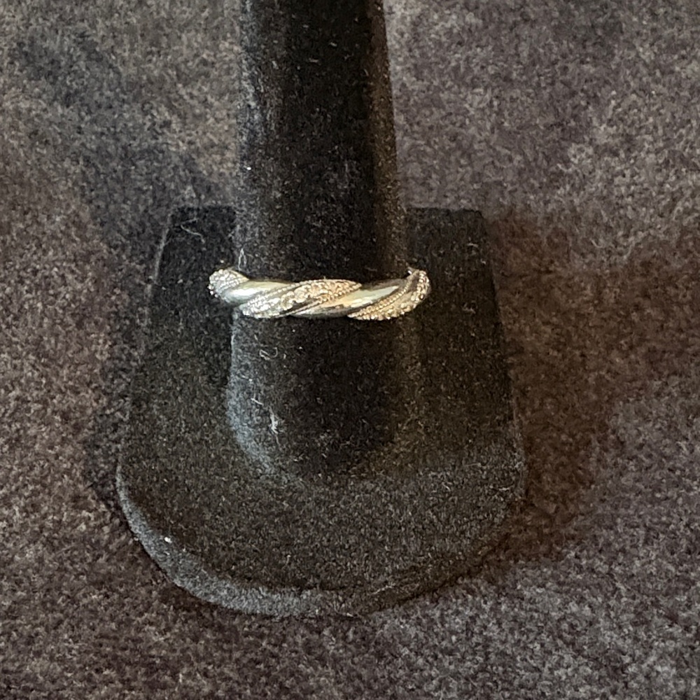 PANDORA Sterling Silver Ribbon of Love Ring